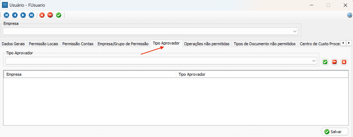 Sysadmin Tipo Aprovador