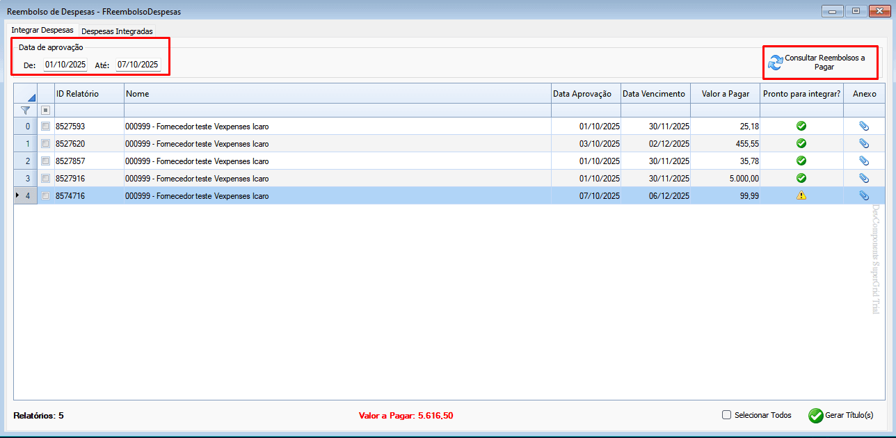 Imagens VExpesenses