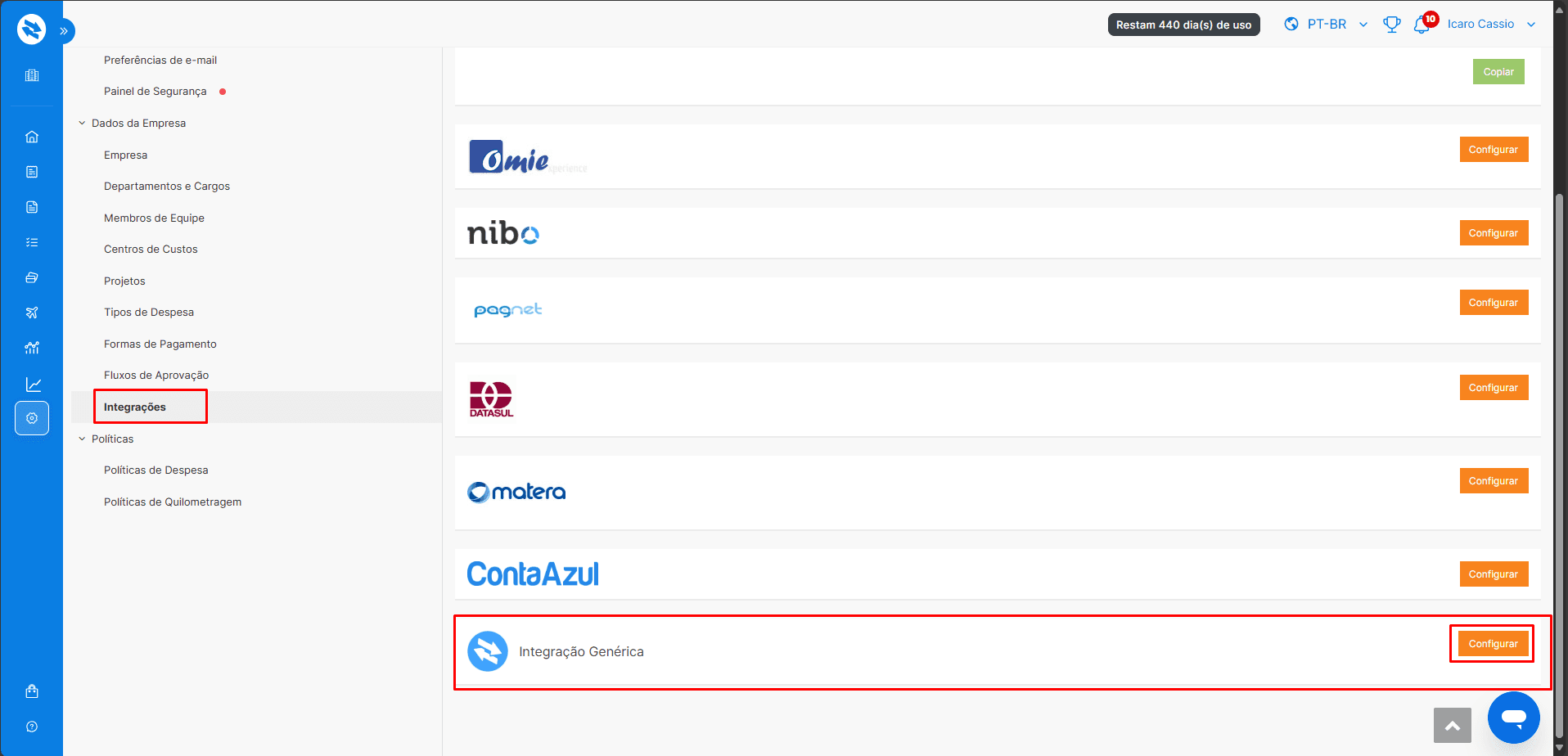 Imagens VExpesenses